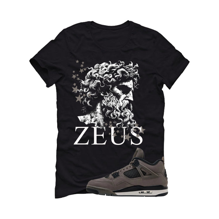 Air Jordan 4 Cave Stone Black T-Shirt (Zeus)| illcurrency product image 2