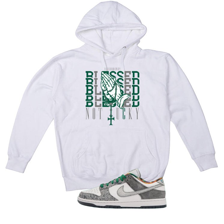 Nike Dunk Low Premium Philly White T-Shirt (Blessed not product image 3