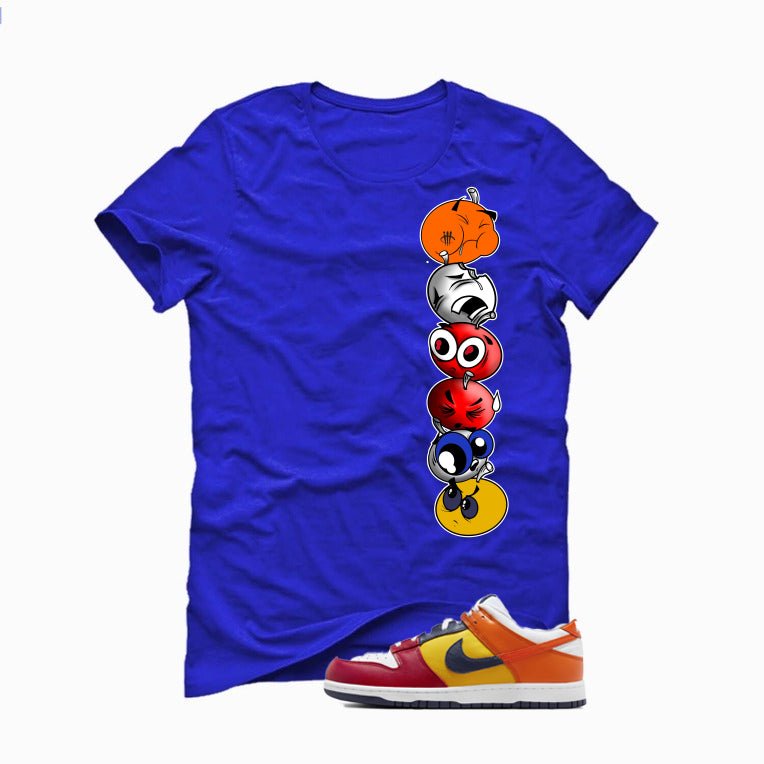 Nike Dunk Low CO.JP What The Royal Blue T-Shirt (Cherry product image 2