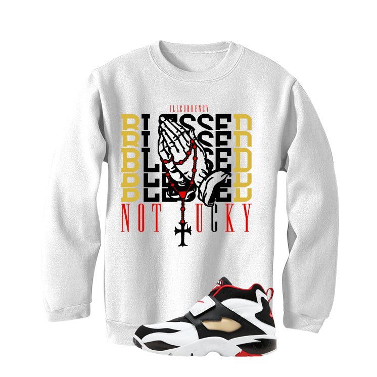 Nike Air Diamond Turf Falcons White T-Shirt (Blessed not product image 4