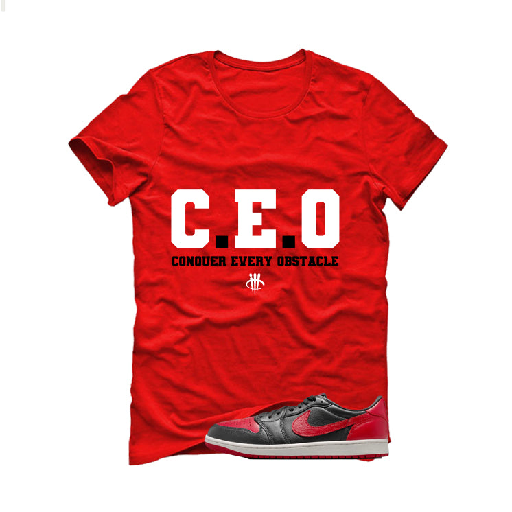 Air Jordan 1 Low OG Banned Matching T-Shirt, Sweatshirts & product image 2