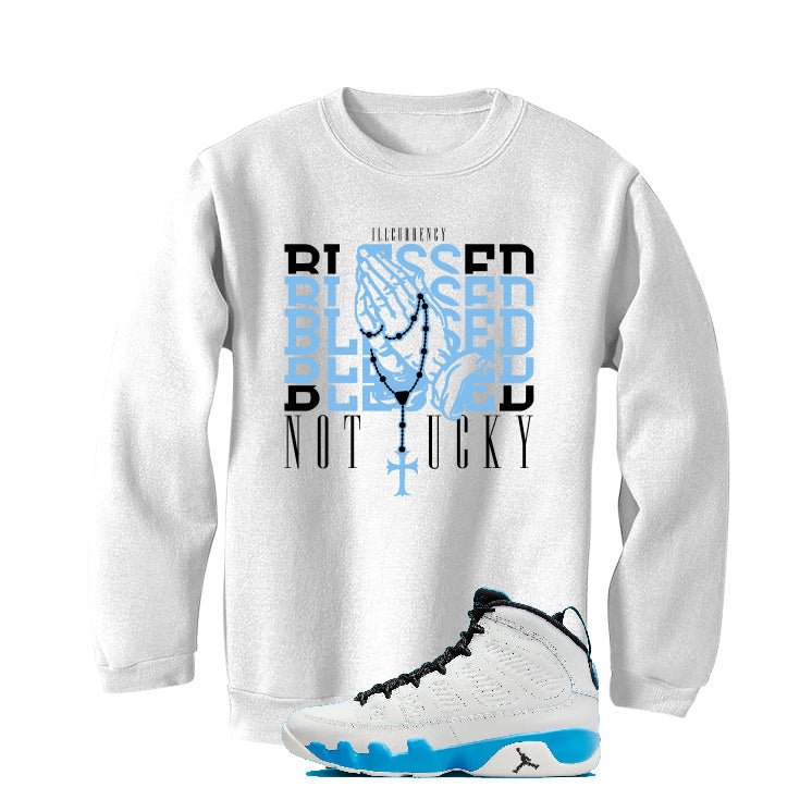 Air Jordan 9 “Powder Blue” | illcurrency White T-Shirt product image 4