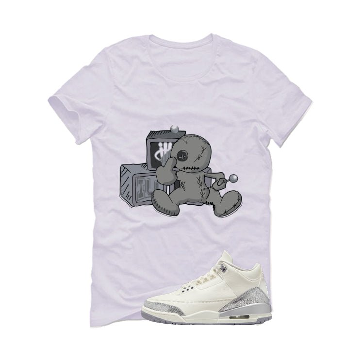 Air Jordan 3 WMNS Sail White T-Shirt (Fck You)| illcurrency product image 2