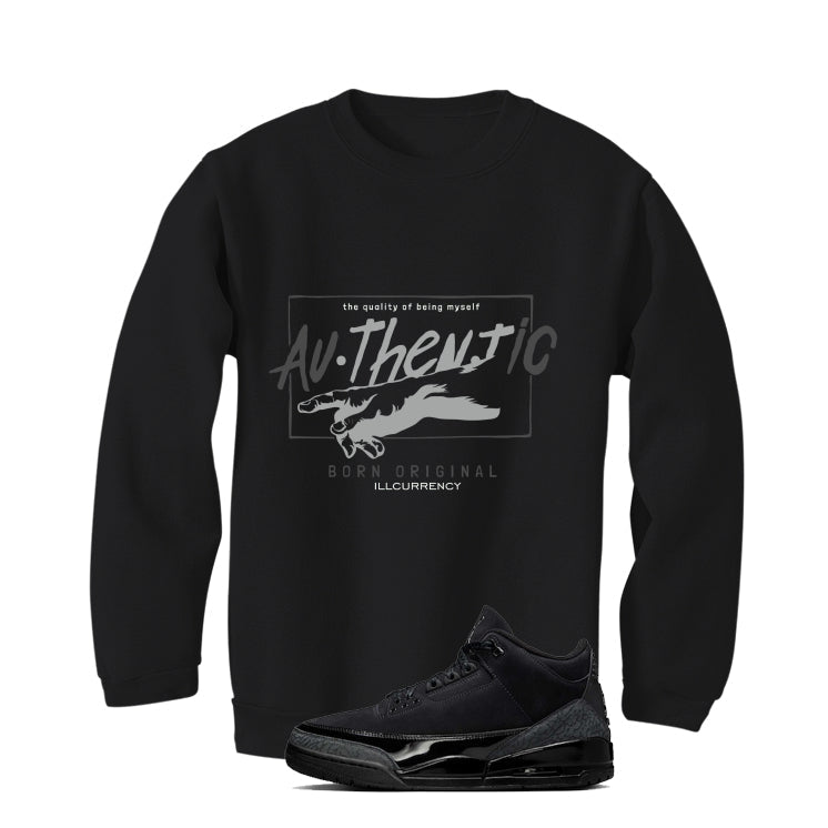 Air Jordan 3 Black Cat T-Shirt (Authentic)| illcurrency product image 4