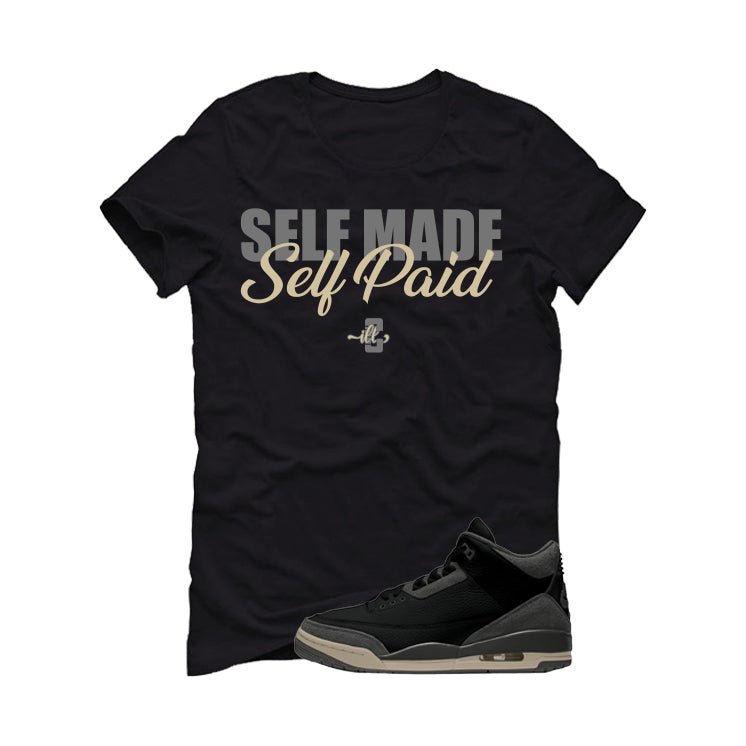A Ma Maniere x Air Jordan 3 Black T-Shirt (Self Made Paid) product image 2