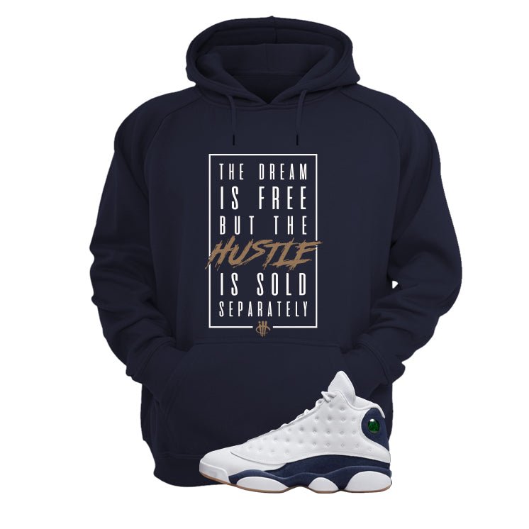 Air Jordan 13 Midnight Navy Blue T-Shirt (Dream is Free) product image 3