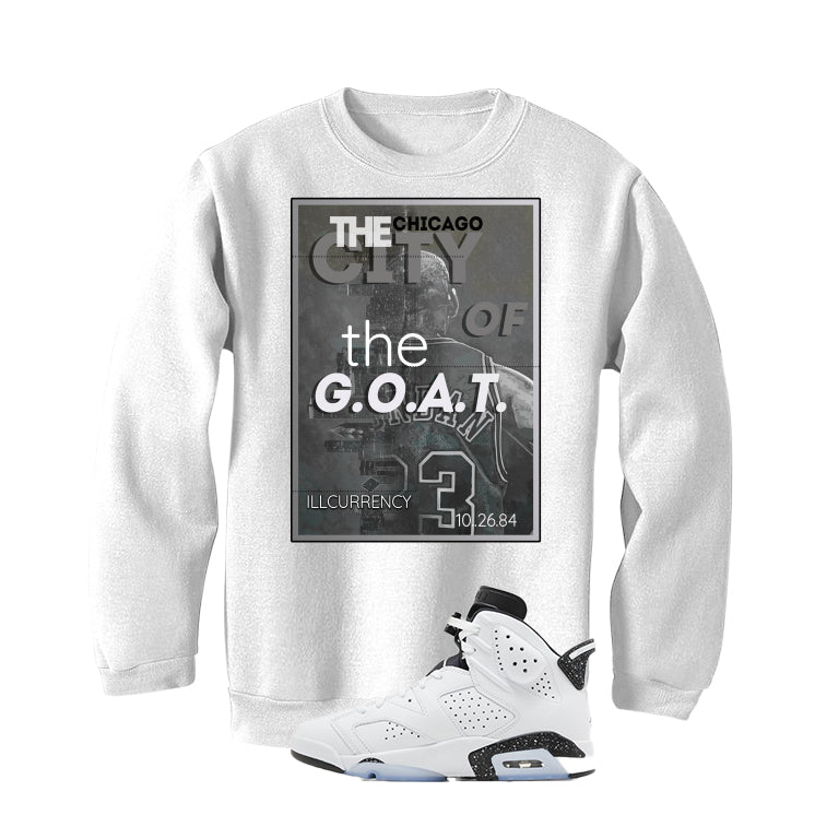 Air Jordan 6 Reverse Oreo White T-Shirt (CITY OF GOAT) product image 4