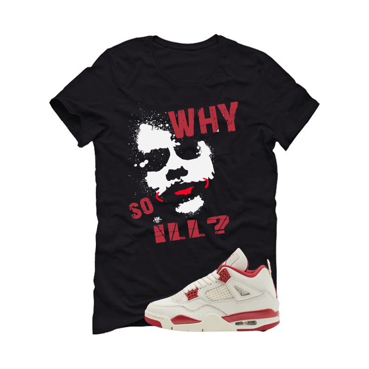 Air Jordan 4 Valentine’s Day (Sierra Red) Matching T-Shirt product image 2