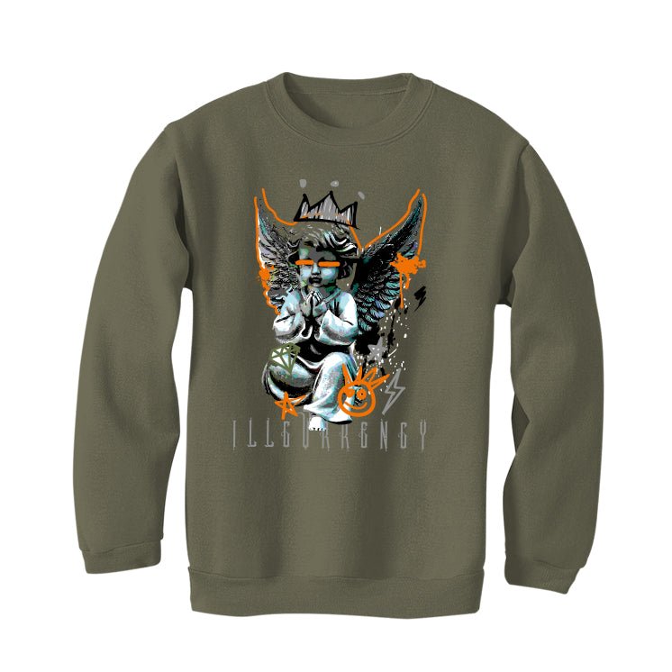Air Jordan 5 “Olive” | illcurrency Military Green T-Shirt product image 4