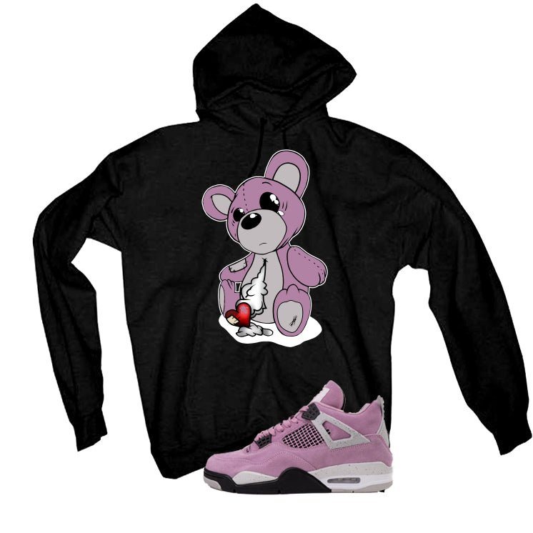 Air Jordan 4 WMNS Orchid Black T-Shirt (Big Teddy) product image 3