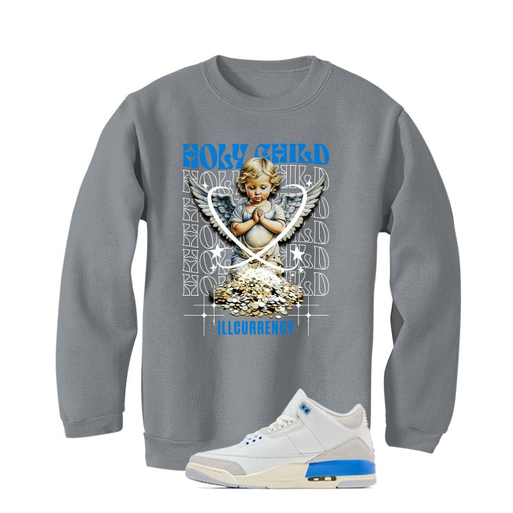 Air Jordan 3 Lucky Shorts Grey T-Shirt (Holy Child) product image 4