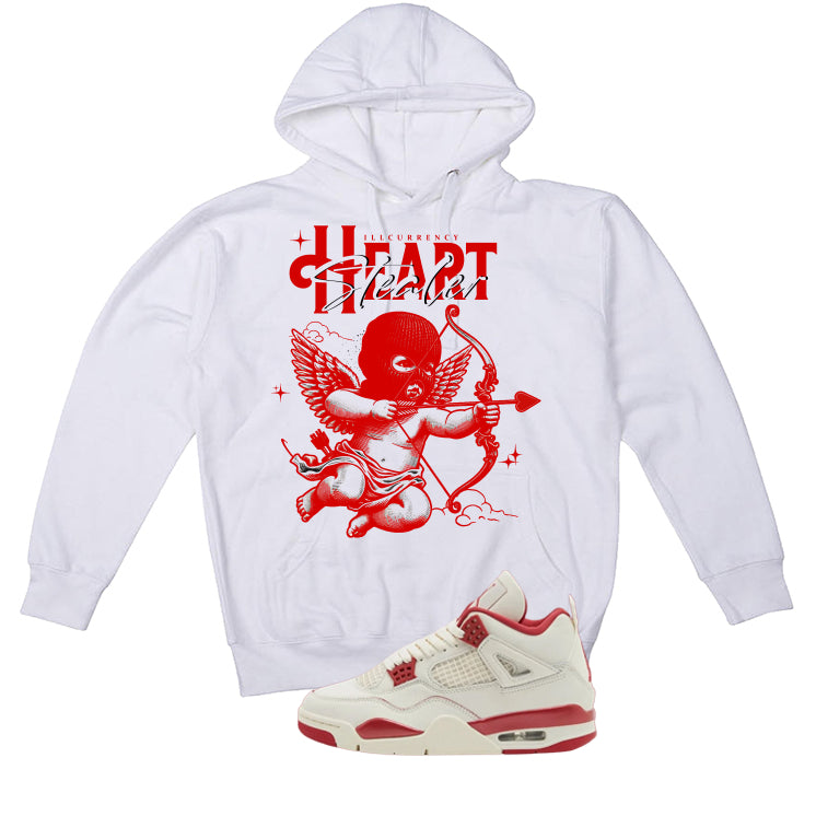 Air Jordan 4 Valentine’s Day (Sierra Red) Matching T-Shirt product image 3