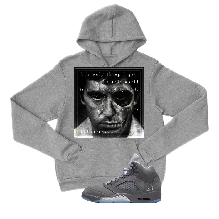 Air Jordan 5 Wolf Grey Matching T-Shirt, Sweatshirts & product image 3