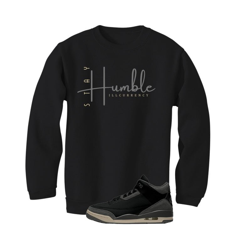 A Ma Maniere x Air Jordan 3 Black T-Shirt (Stay Humble) product image 4