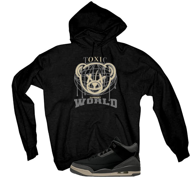 A Ma Maniere x Air Jordan 3 Black T-Shirt (Toxic World) product image 3