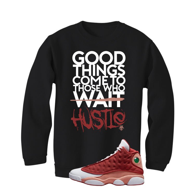 Air Jordan 13 Dune Red Black T-Shirt (Good Things) product image 4