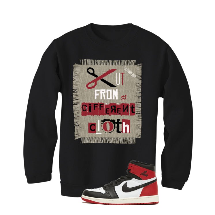 Air Jordan 1 High OG Black Toe Reimagined T-Shirt (Cut from product image 4