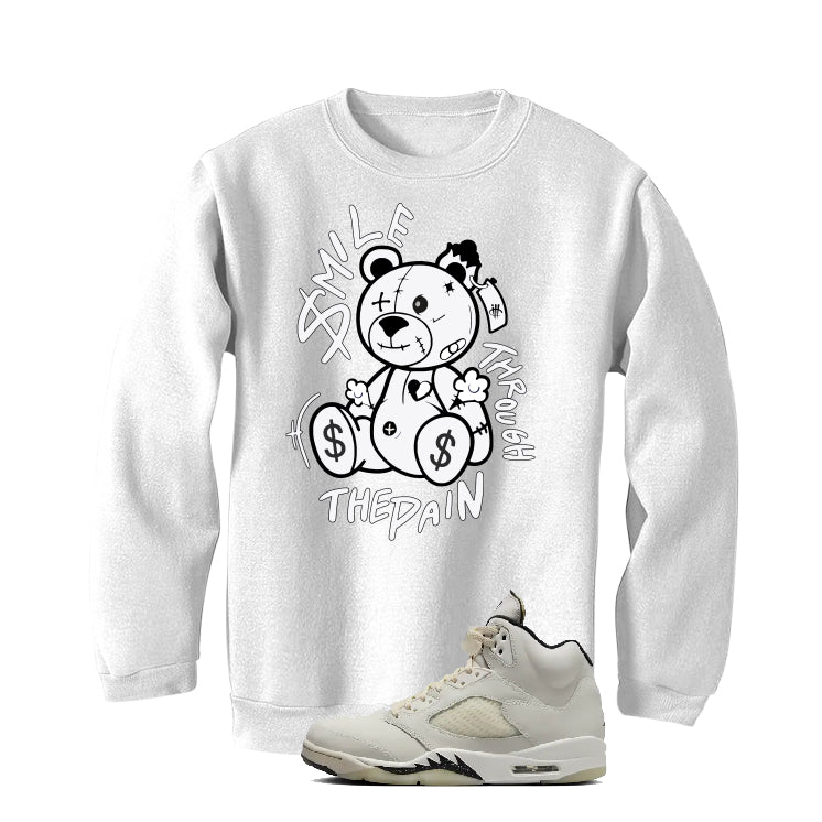 Air Jordan 5 SE “Sail” | illcurrency White T-Shirt (SMILE product image 4