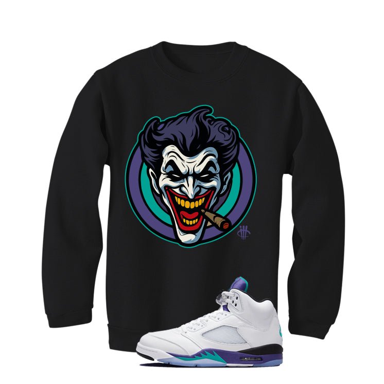 Air Jordan 5 OG Grape Black T-Shirt (Joke The Joker) product image 4
