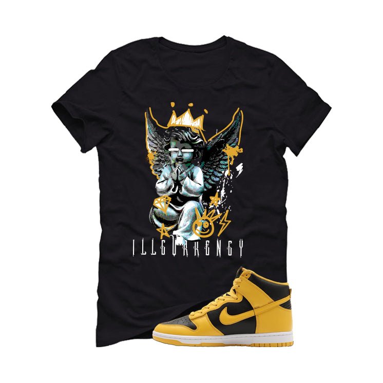 Nike Dunk High Wu-Tang Black T-Shirt (Graffiti Angel) product image 2