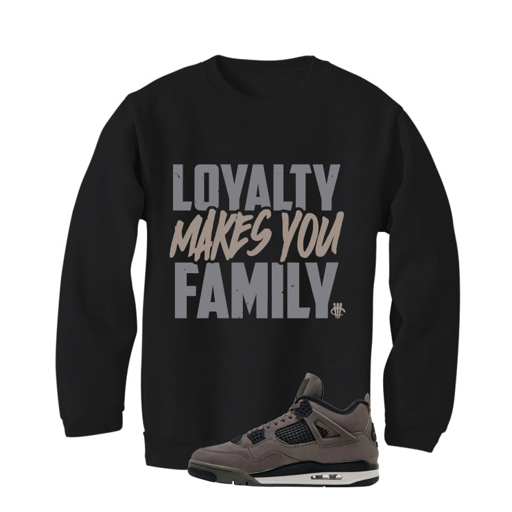 Air Jordan 4 Cave Stone Black T-Shirt (Loyalty)| illcurrency product image 4