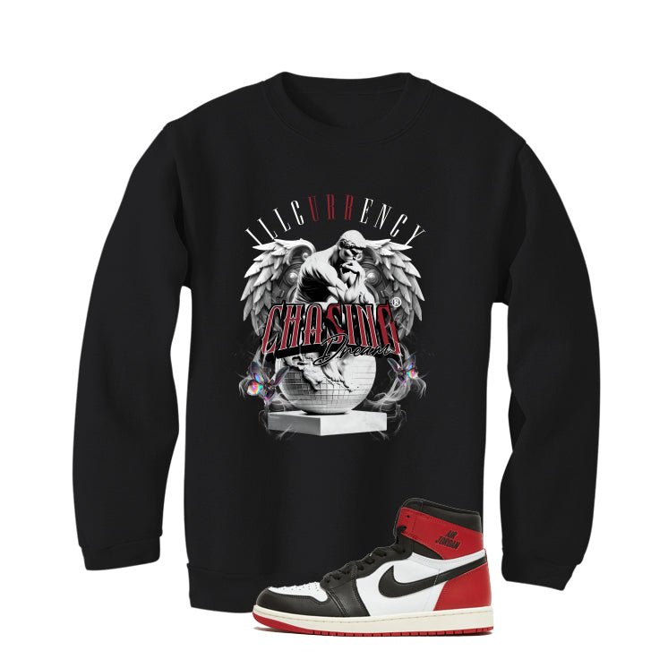 Air Jordan 1 High OG Black Toe Reimagined T-Shirt (Chasing product image 4