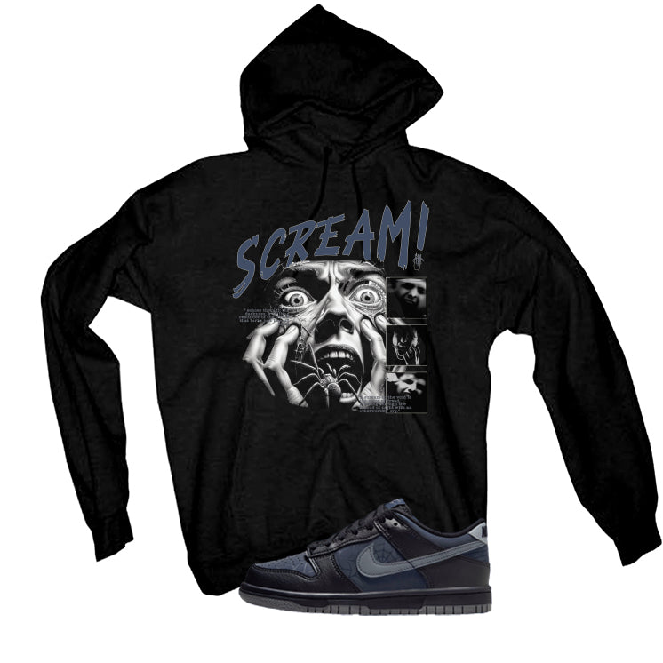 Nike Dunk Low Symbiote Black T-Shirt (Scream)| illcurrency product image 3