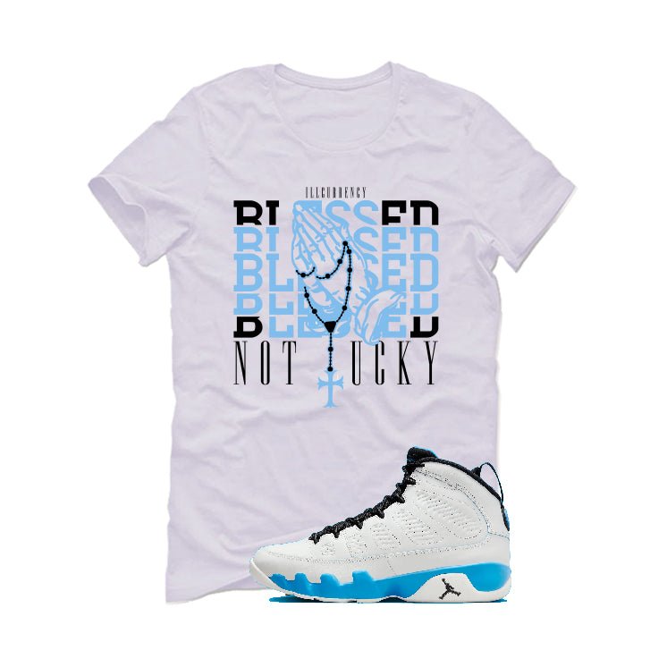 Air Jordan 9 “Powder Blue” | illcurrency White T-Shirt product image 2