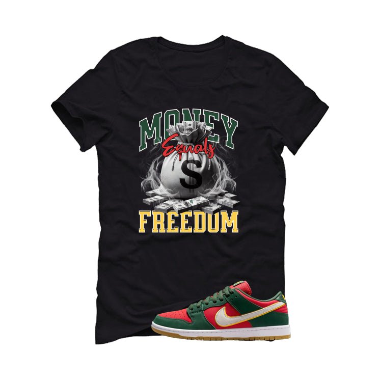 Nike SB Dunk Low PRM Seattle Supersonics Black T-Shirt product image 2