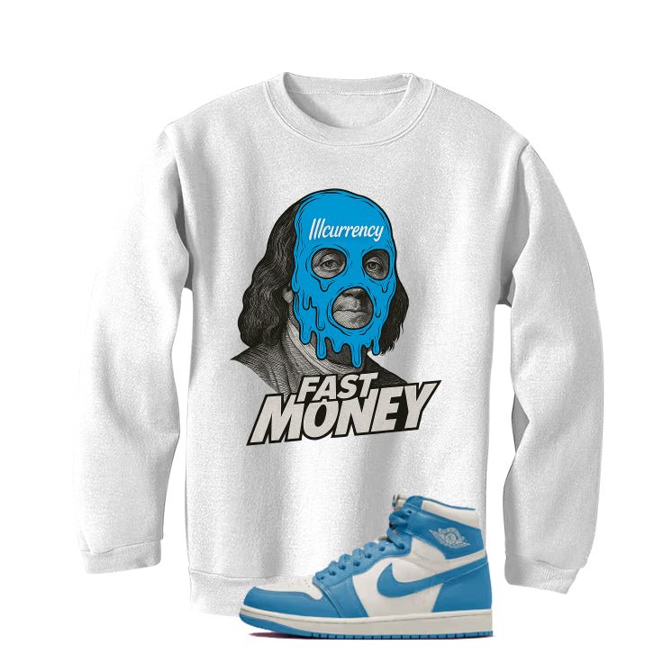 Air Jordan 1 High OG UNC Reimagined White T-Shirt (Fast product image 4