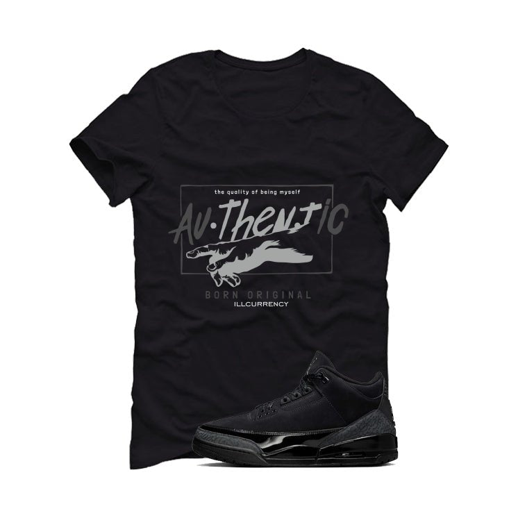 Air Jordan 3 Black Cat T-Shirt (Authentic)| illcurrency product image 2