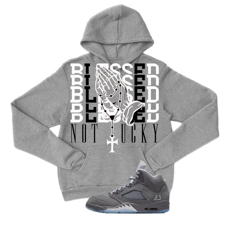 Air Jordan 5 Wolf Grey Matching T-Shirt, Sweatshirts & product image 2