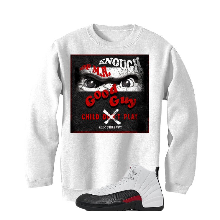 Air Jordan 12 “Red Taxi” | illcurrency White T-Shirt product image 3