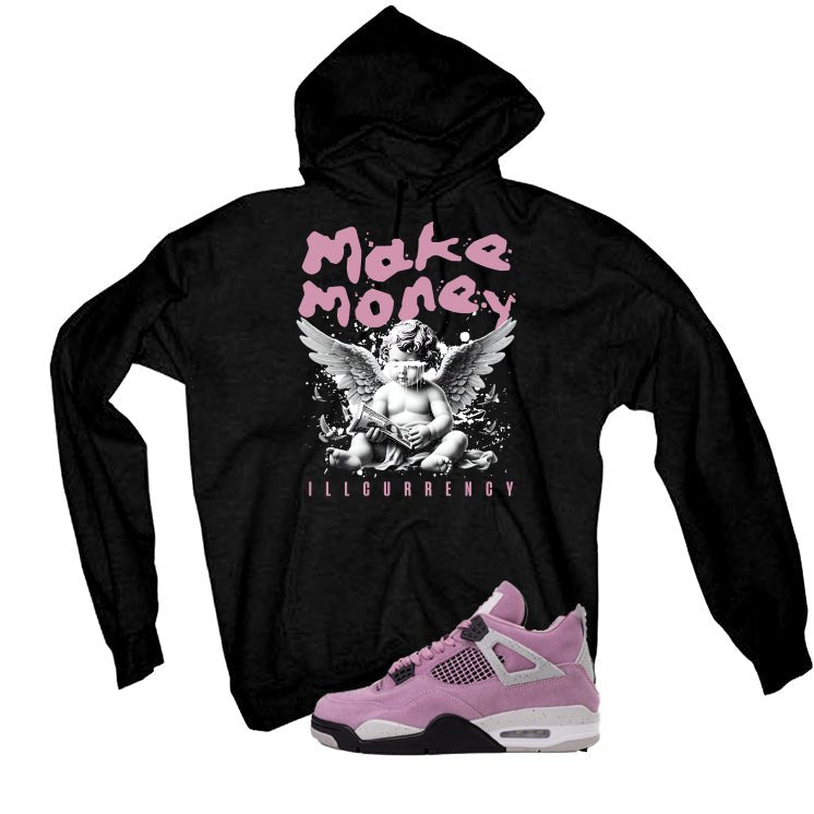 Air Jordan 4 WMNS Orchid Black T-Shirt (Make Money) product image 3