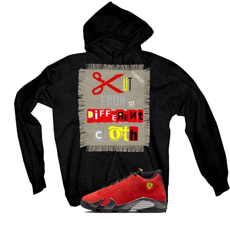 Air Jordan 14 Ferrari Black T-Shirt (Cut from a different product image 3