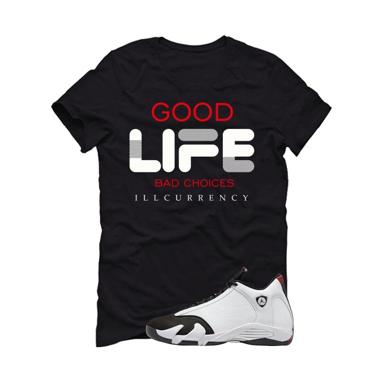 Air Jordan 14 Black Toe T-Shirt (Bad Choices)| illcurrency product image 2