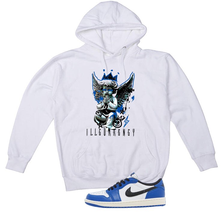 Air Jordan 1 Low OG Game Royal White T-Shirt (Graffiti product image 3