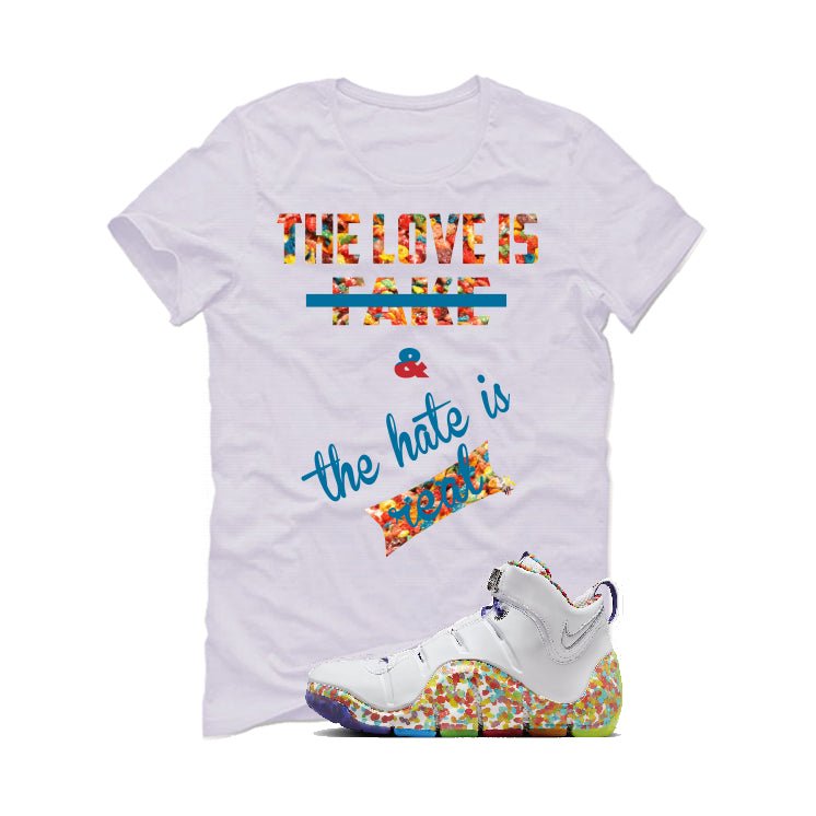 Nike LeBron 4 "Fruity Pebbles" | illcurrency White T-Shirt product image 2