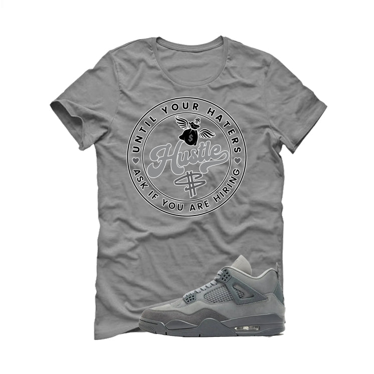 Air Jordan 4 Paris Olympics Grey T-Shirt (Haters Catch Up) product image 2