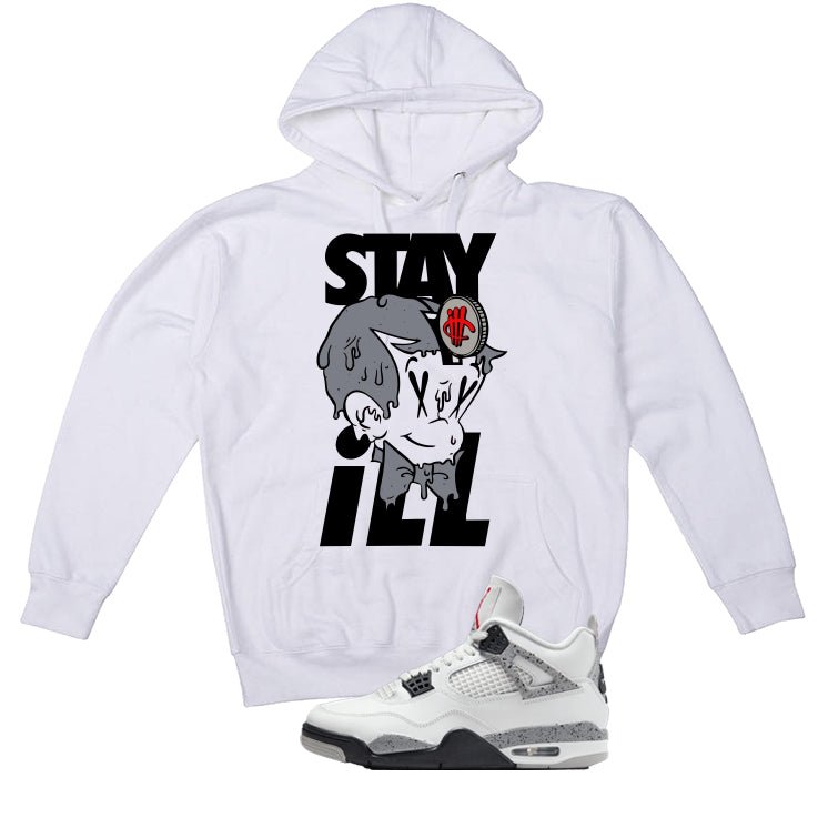 Air Jordan 4 White Cement T-Shirt (ILL RICHIE)| illcurrency product image 3