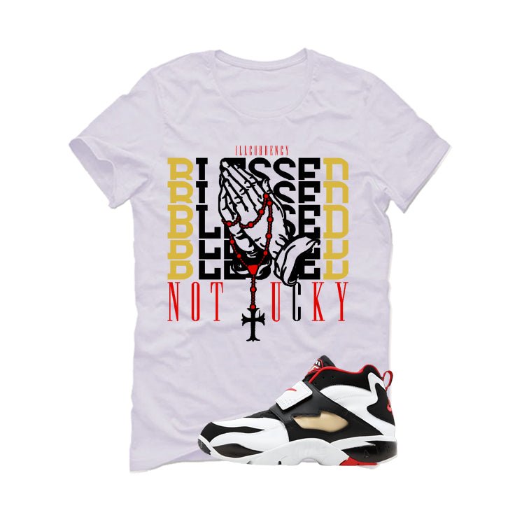 Nike Air Diamond Turf Falcons White T-Shirt (Blessed not product image 2