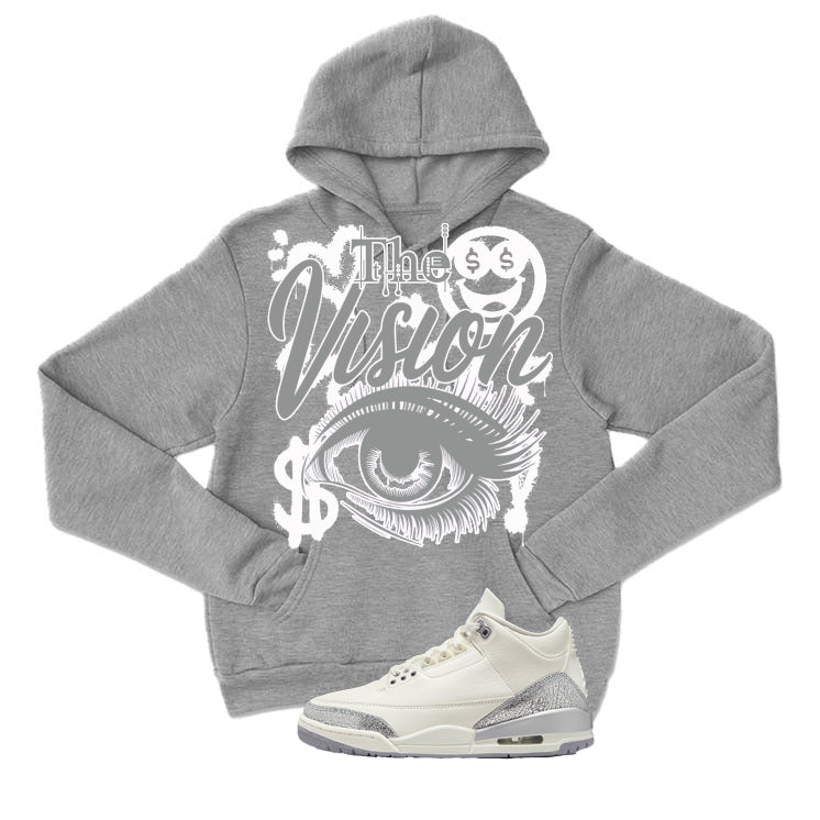 Air Jordan 3 WMNS Sail Grey T-Shirt (The Vision) product image 3