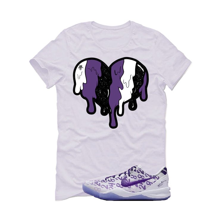 Nike Kobe 8 "Court Purple" | illcurrency White T-Shirt product image 2