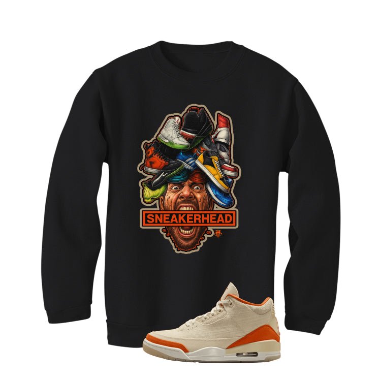Air Jordan 3 WMNS Starfish Black T-Shirt (SneakerHead) product image 4