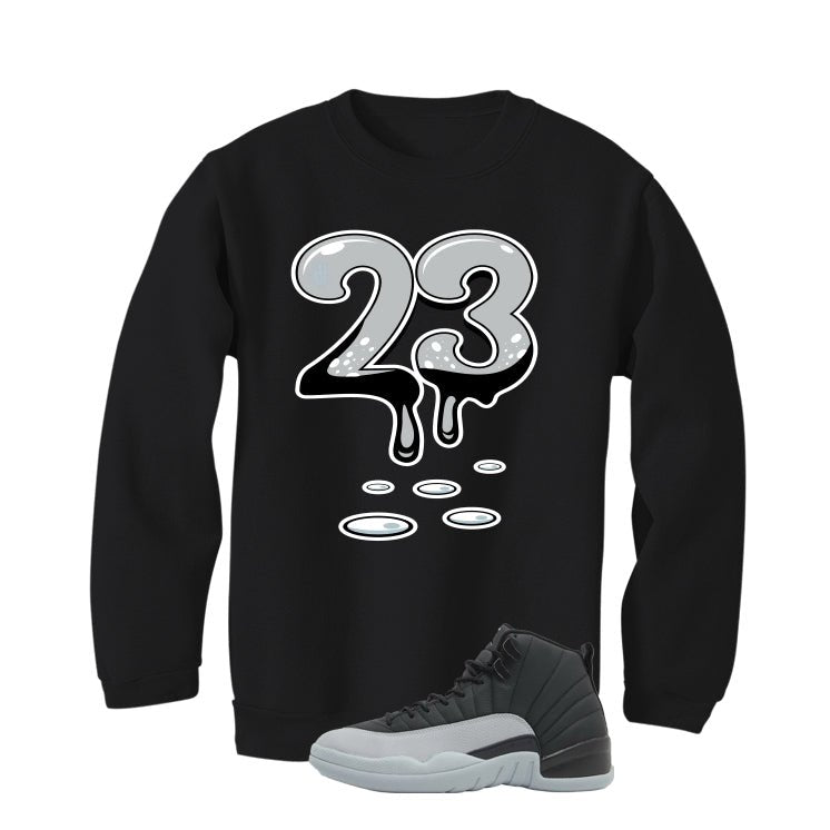 Air Jordan 12 Black/Wolf Grey Black T-Shirt (23) product image 4