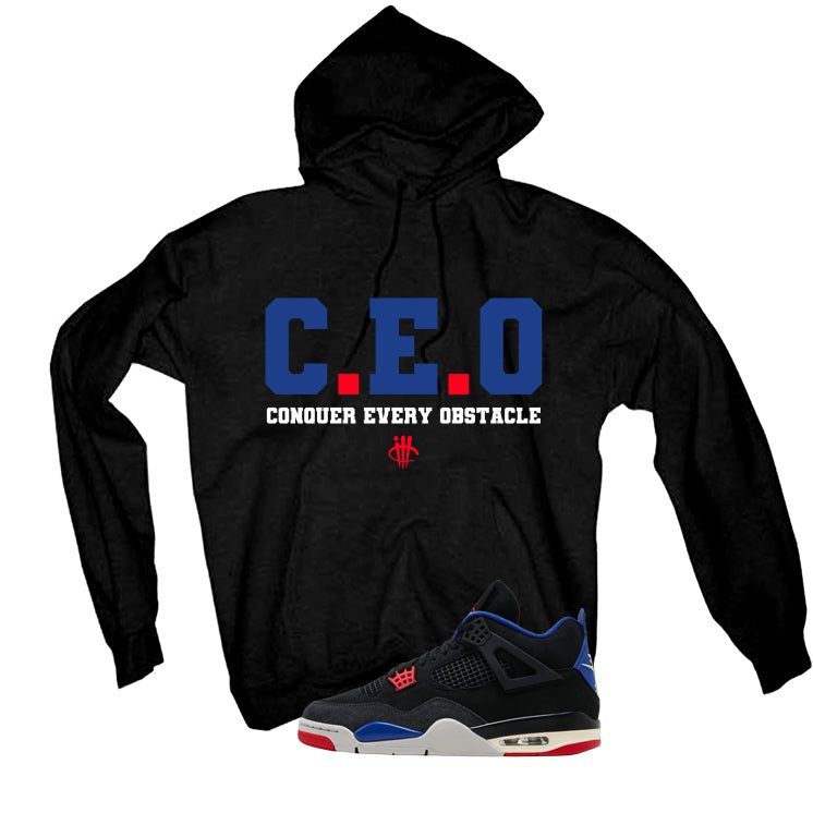 Air Jordan 4 Rare Black T-Shirt (Ceo)| illcurrency product image 3