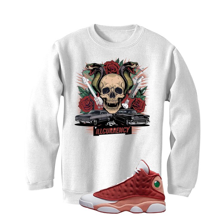 Air Jordan 13 Dune Red White T-Shirt (Vintage Illcurrency)| product image 4