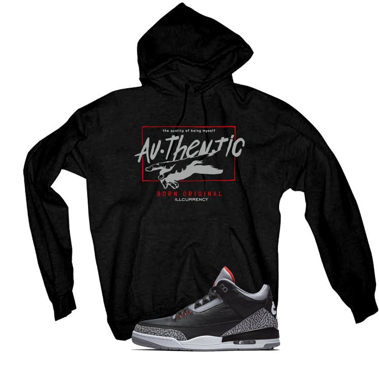 Air Jordan 3 Black Cement T-Shirt (Authentic)| illcurrency product image 3