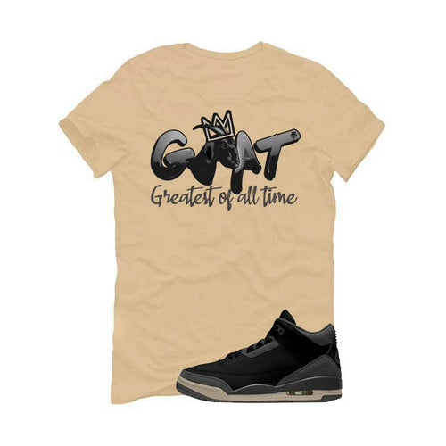 A Ma Maniere x Air Jordan 3 Black Tan T-Shirt (Goat) product image 2