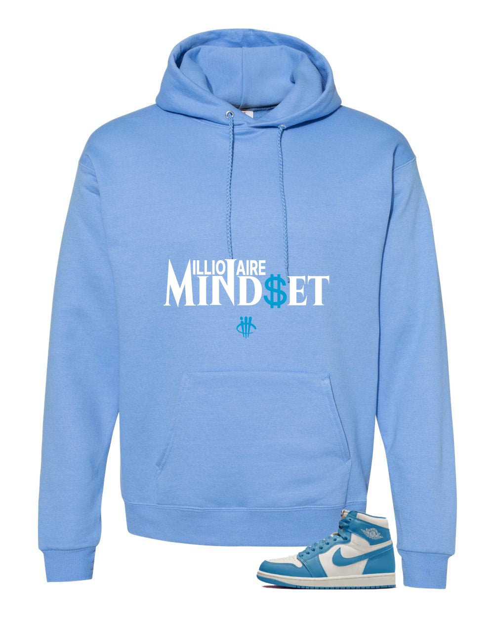 Air Jordan 1 High OG UNC Reimagined Carolina Blue T-Shirt product image 3